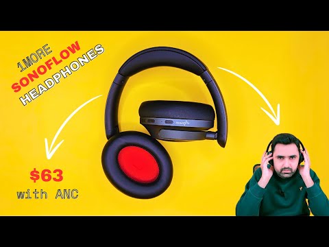 Beauty and Beast in Just $63: 1More SonoFlow Headphones with ANC